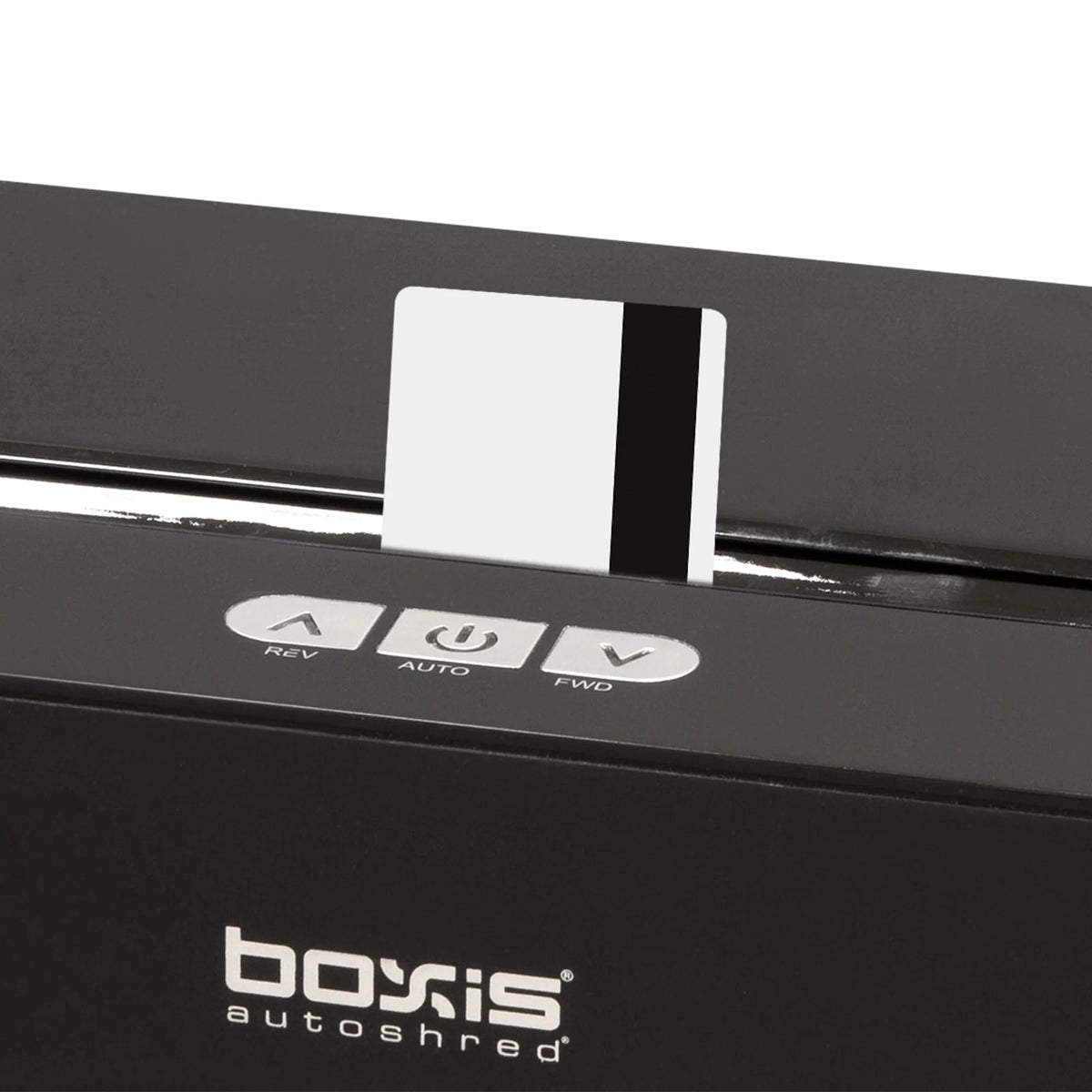 Boxis 150-Sheet Micro-Cut Shredder, Black, AD150T
