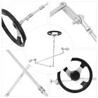 Direct Replacement Front Axle Kit Front Steering Assembly Tie Rod Wheels Go Kart Drift Trike Steering Go kart Tie Rod Ball Joint Type
