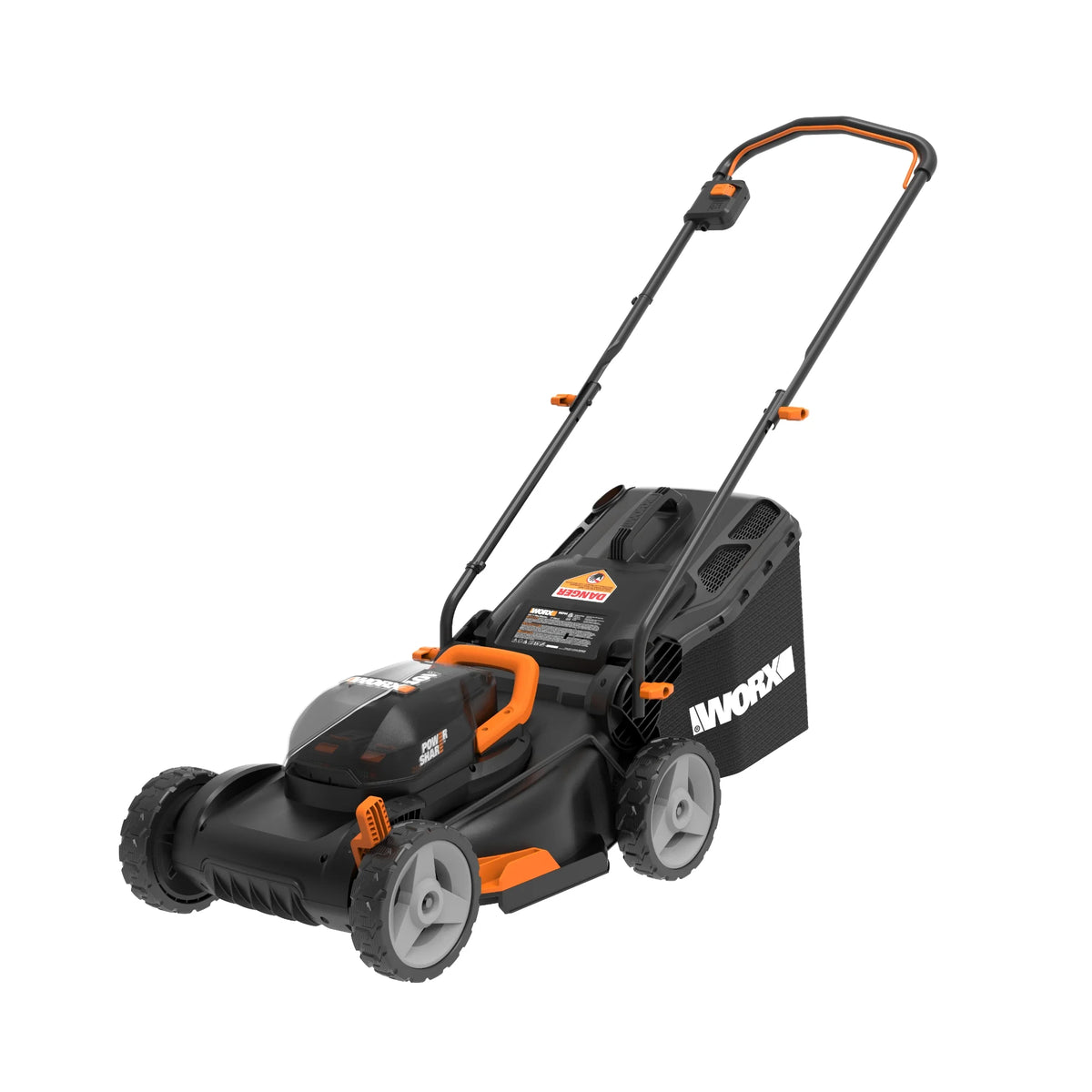 Worx WG743 40V Power Share 4.0Ah 16" Cordless Lawn Mower (Battery & Charger Included)