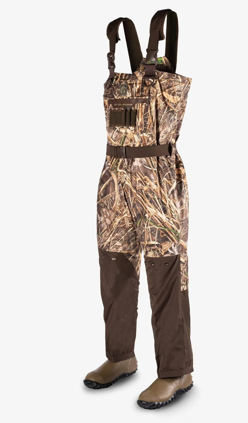 Gator Waders Shield Insulated Waders - Men's, Mossy Oak Bottomland, 12 US, Long