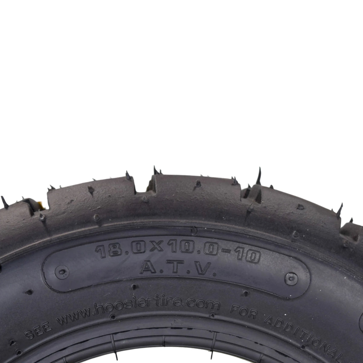 Hoosier Flat Track & TT (Tourist Trophy) Tire 18.5x6.0-10 - 16130T10 for ATV Tire & Off-Road Racing with Hoosier Keychain (2-Pack)