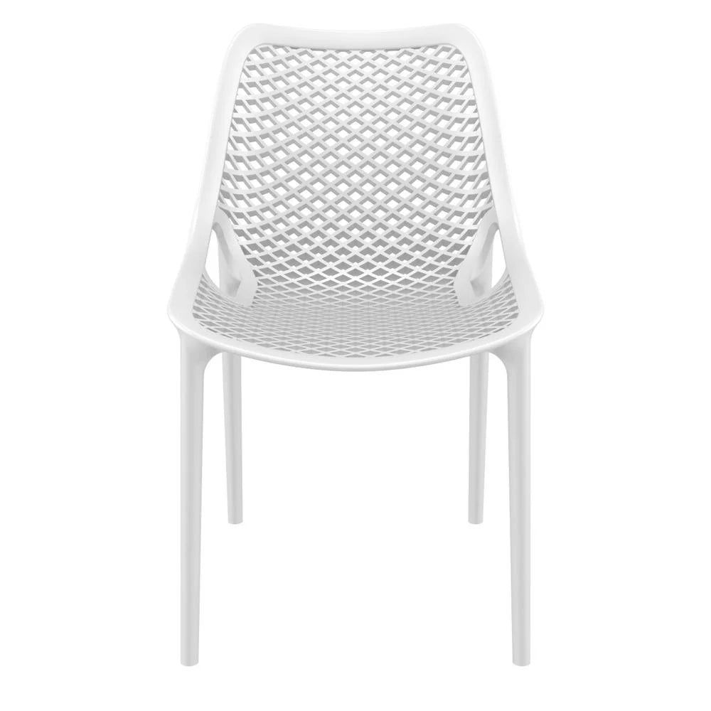 Compamia Air XL Outdoor Patio Dining Arm Chair in Dark Gray