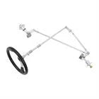 Direct Replacement Front Axle Kit Front Steering Assembly Tie Rod Wheels Go Kart Drift Trike Steering Go kart Tie Rod Ball Joint Type