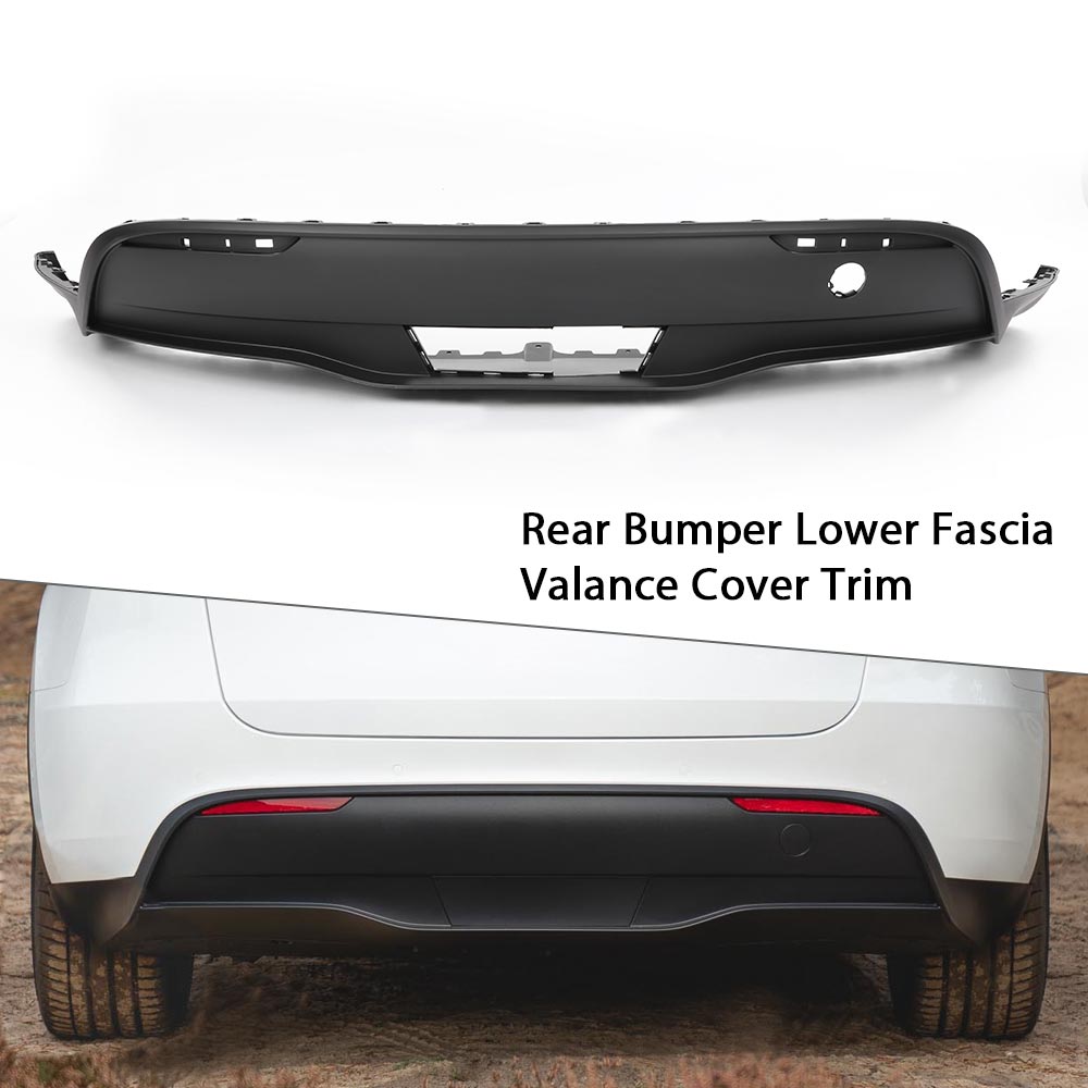 Rear Bumper Lower Fascia Valance Cover Trim Fit for Tesla Model Y 2020-2022 1494006-00-A, 149400600A, 1494006 00 A