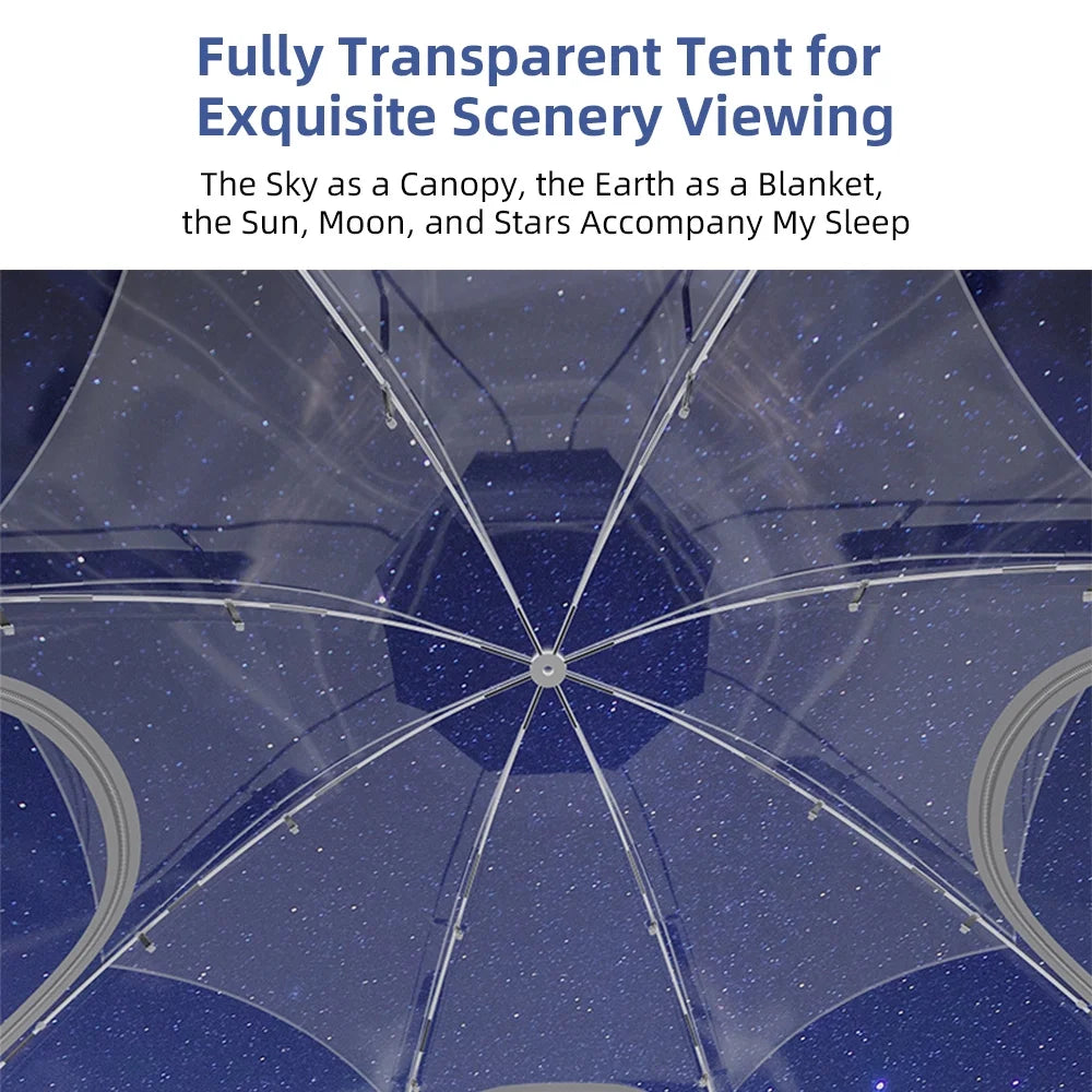 tent,Tent - Bubble Tent Weatherproof Shelter - Winter Tent Party Tent 8-10 Shelter Party Cold-resistant Pop Bubble Weather Proof Pod 8-10 Person Bubble - Oversize Weather