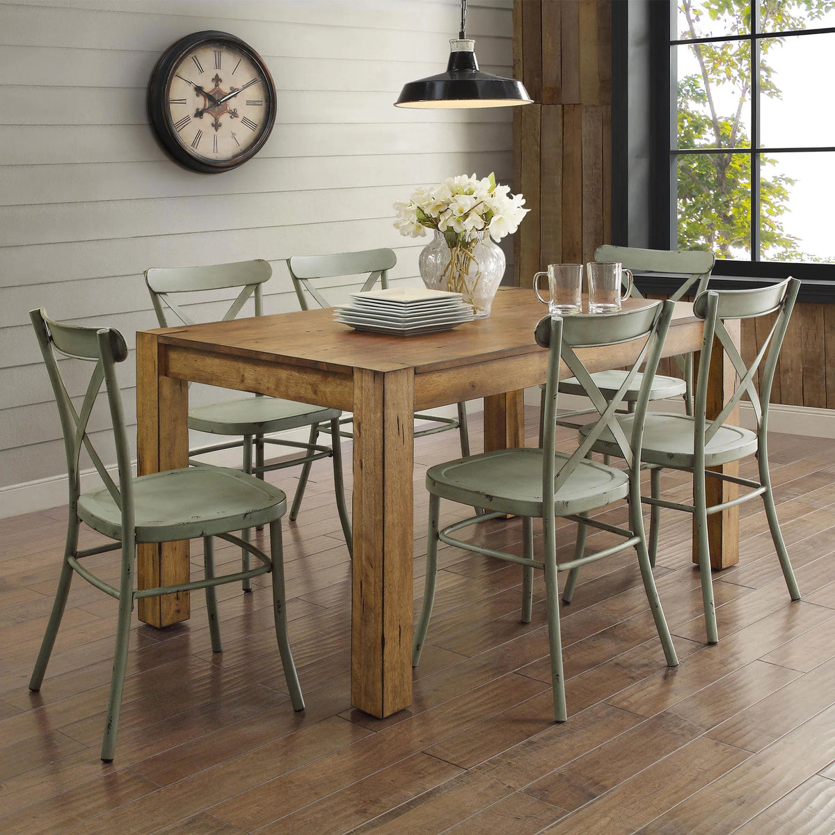 Better Homes & Gardens Bryant Dining Table, Rustic Brown