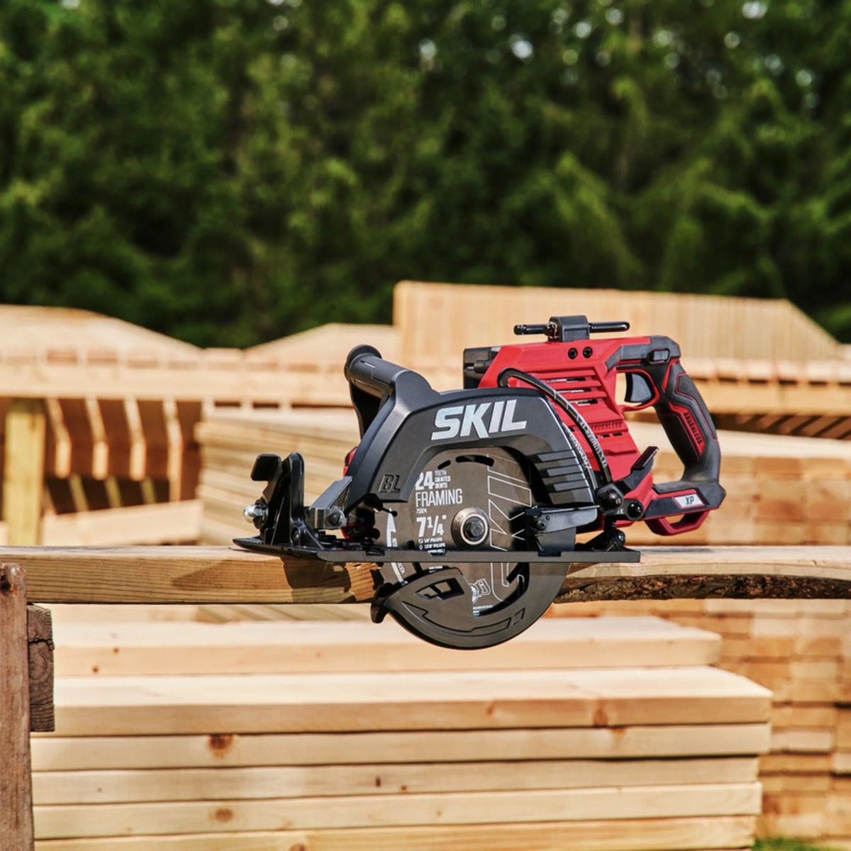 SKIL CR5429B-20  2x20V Brushless 7-1/4'' SKIL Rear Handle Circular Saw Kit