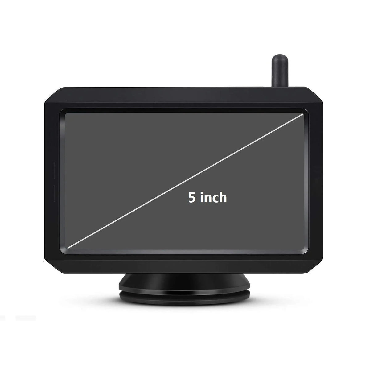 Auto-Vox Backup Camera Wireless 5'' Monitor Kit, Waterproof Rear View Camera Reversing Parking System for Trucks, SUV, and Universal Cars