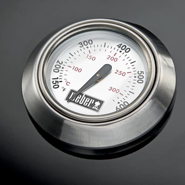 22 in. Original Kettle Premium Charcoal Grill in Black with Built-In Thermometer
