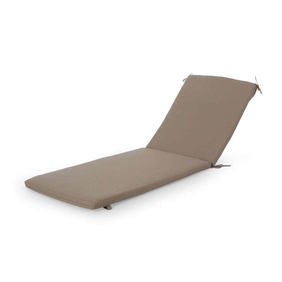 Christopher Knight Home Cape Coral Outdoor Water Resistant Fabric Lounge Cushion by  Khaki